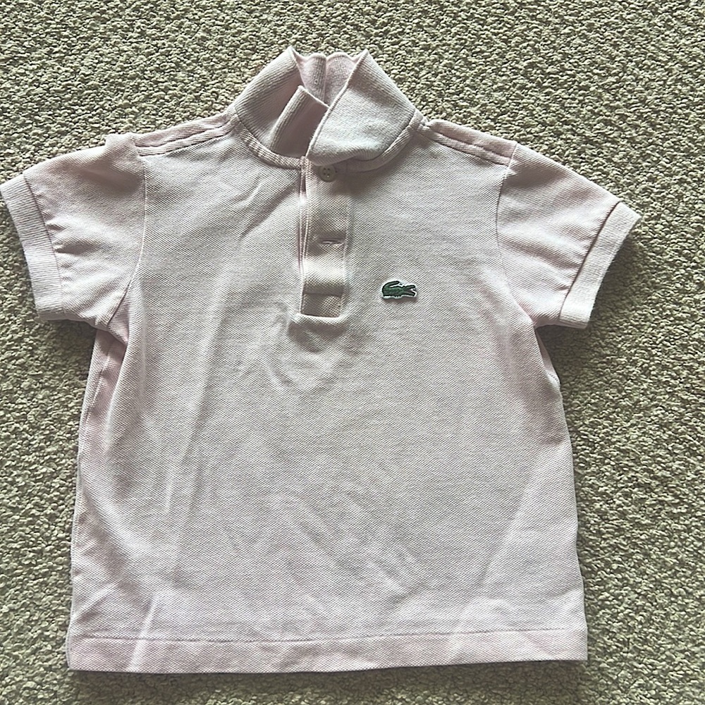 Light Pink Lacoste polo 3